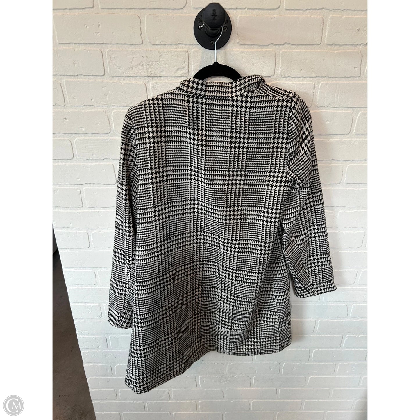 Blazer By Carolina Belle In Black & White, Size: M