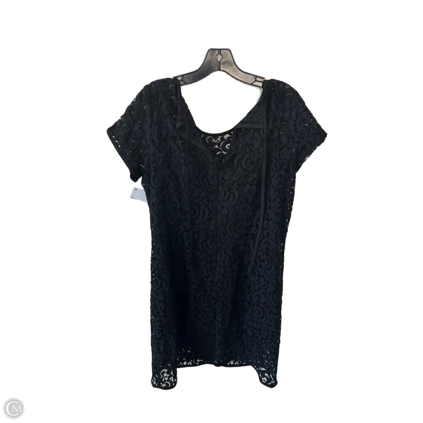 Dress Work By Loft In Black, Size: L