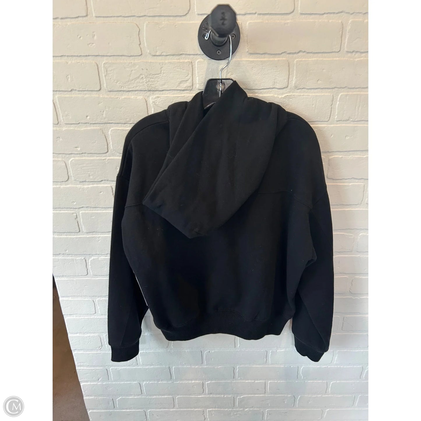 Sweatshirt Hoodie By A New Day In Black, Size: L