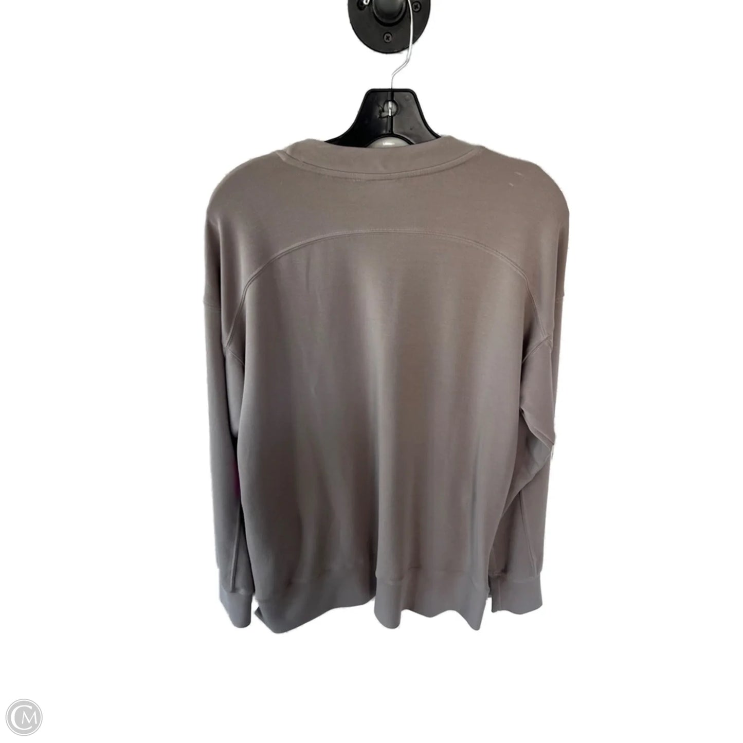 Sweatshirt Crewneck By Clothes Mentor In Tan, Size: Xs