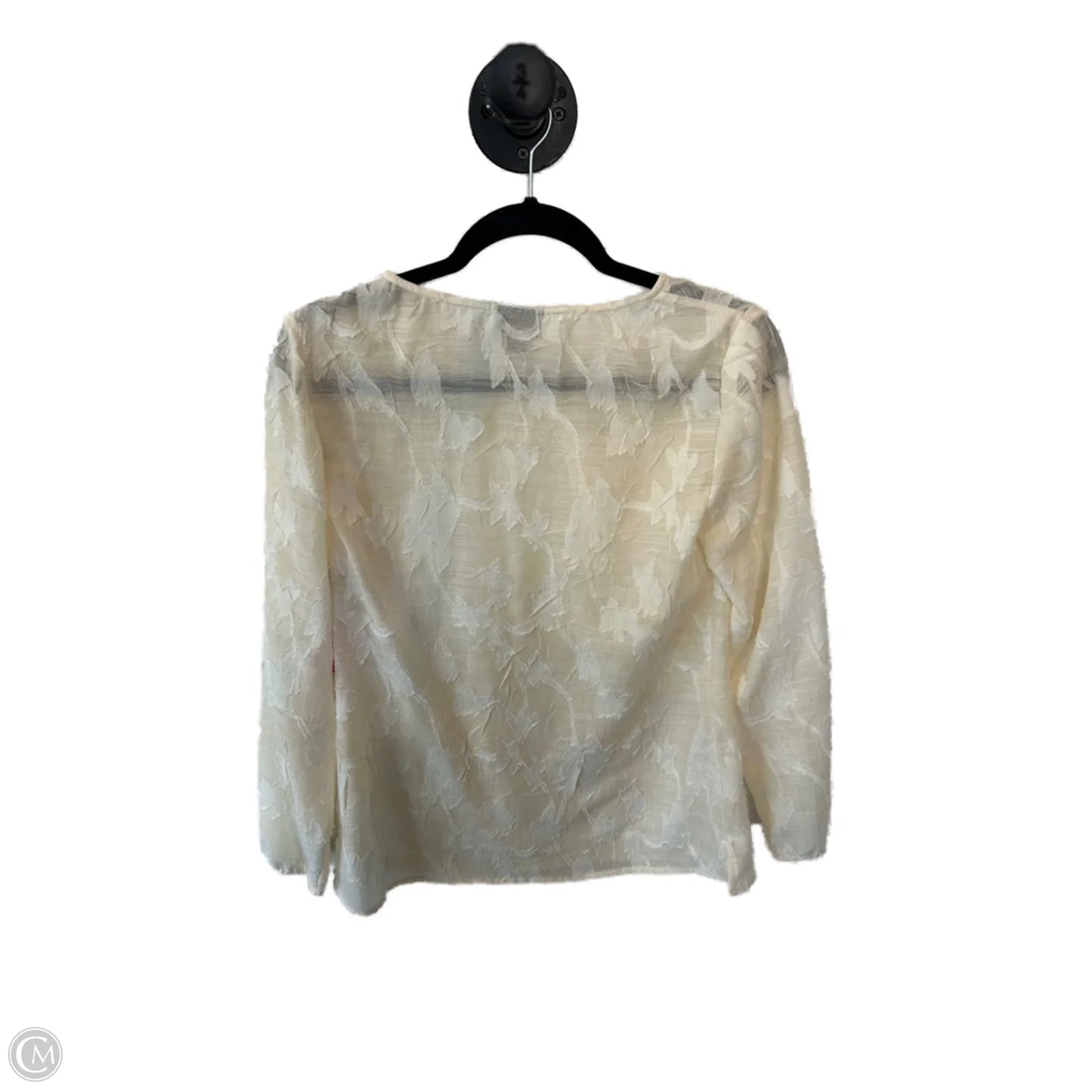 Top Long Sleeve By J. Jill In Yellow, Size: Xs