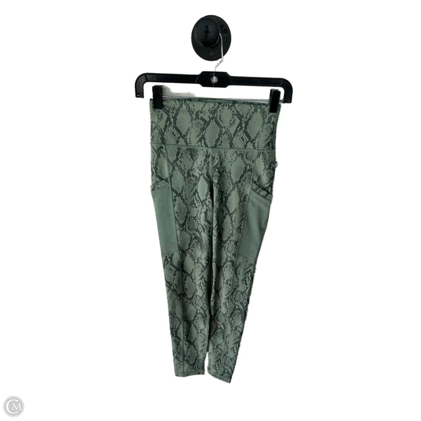 Athletic Leggings By Fabletics In Green, Size: 0