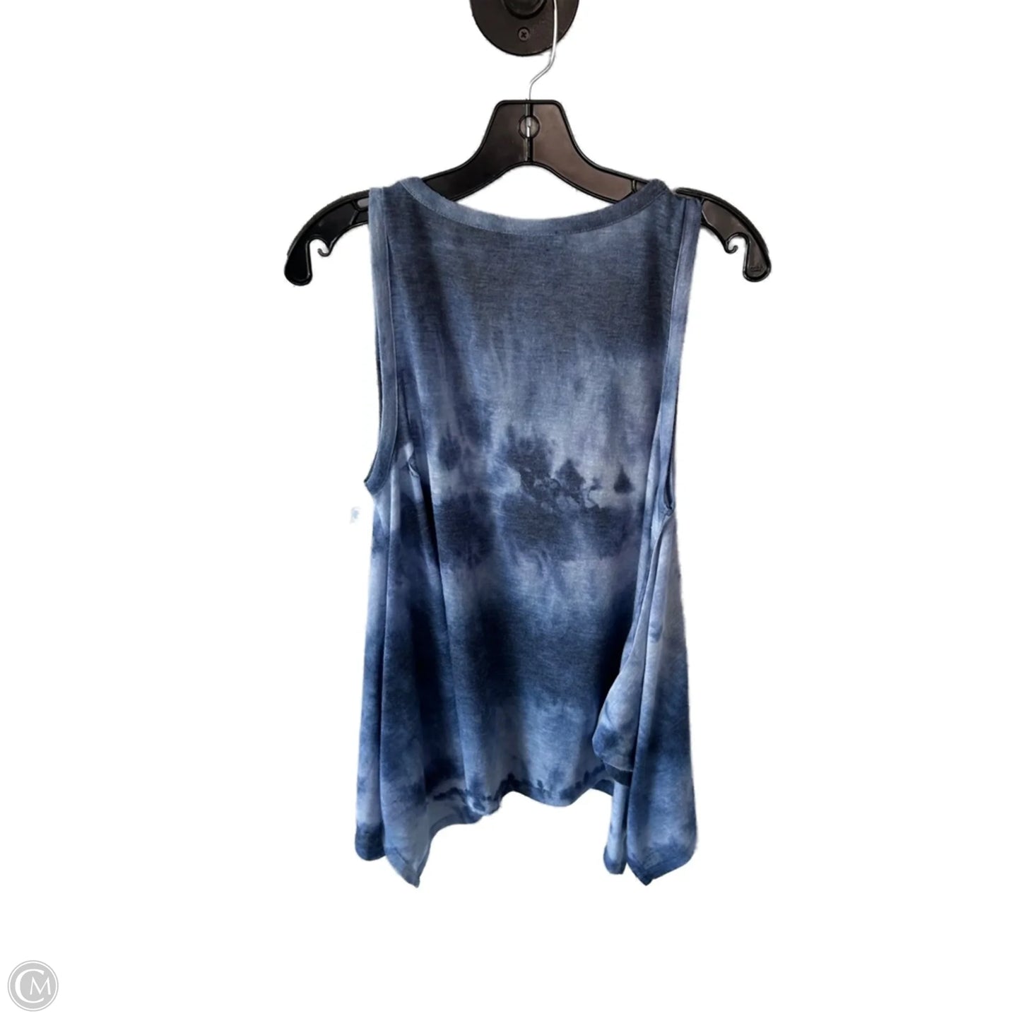 Top Sleeveless By Clothes Mentor In Blue, Size: L