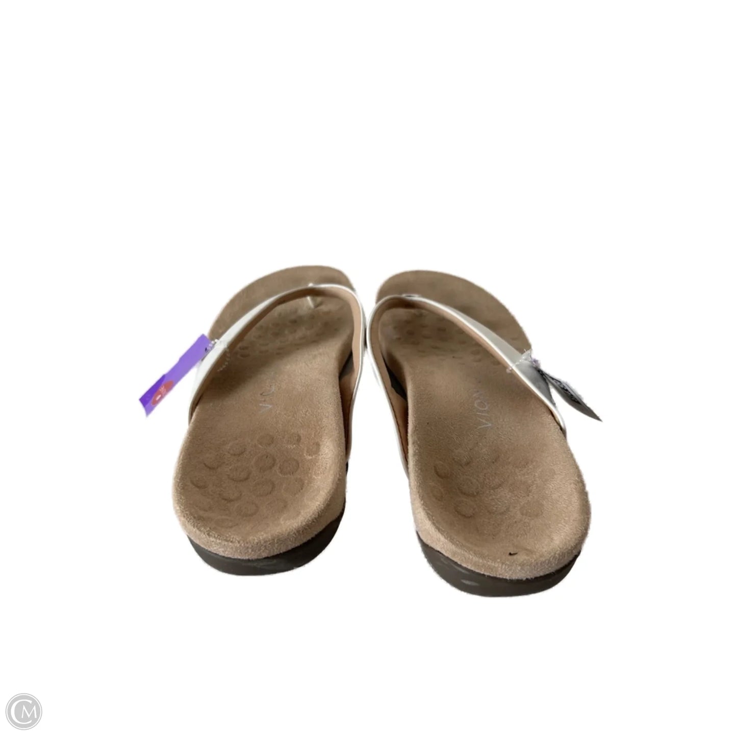 Sandals Flip Flops By Vionic In White, Size: 10
