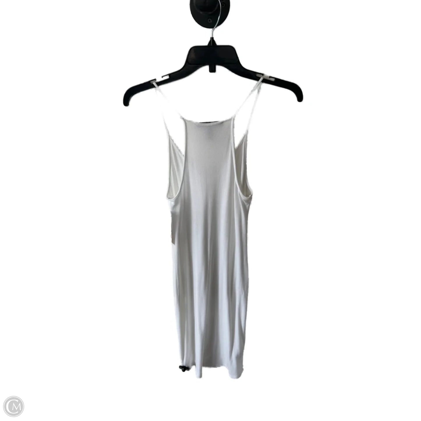 Dress Casual Midi By Bcbgmaxazria In White, Size: M