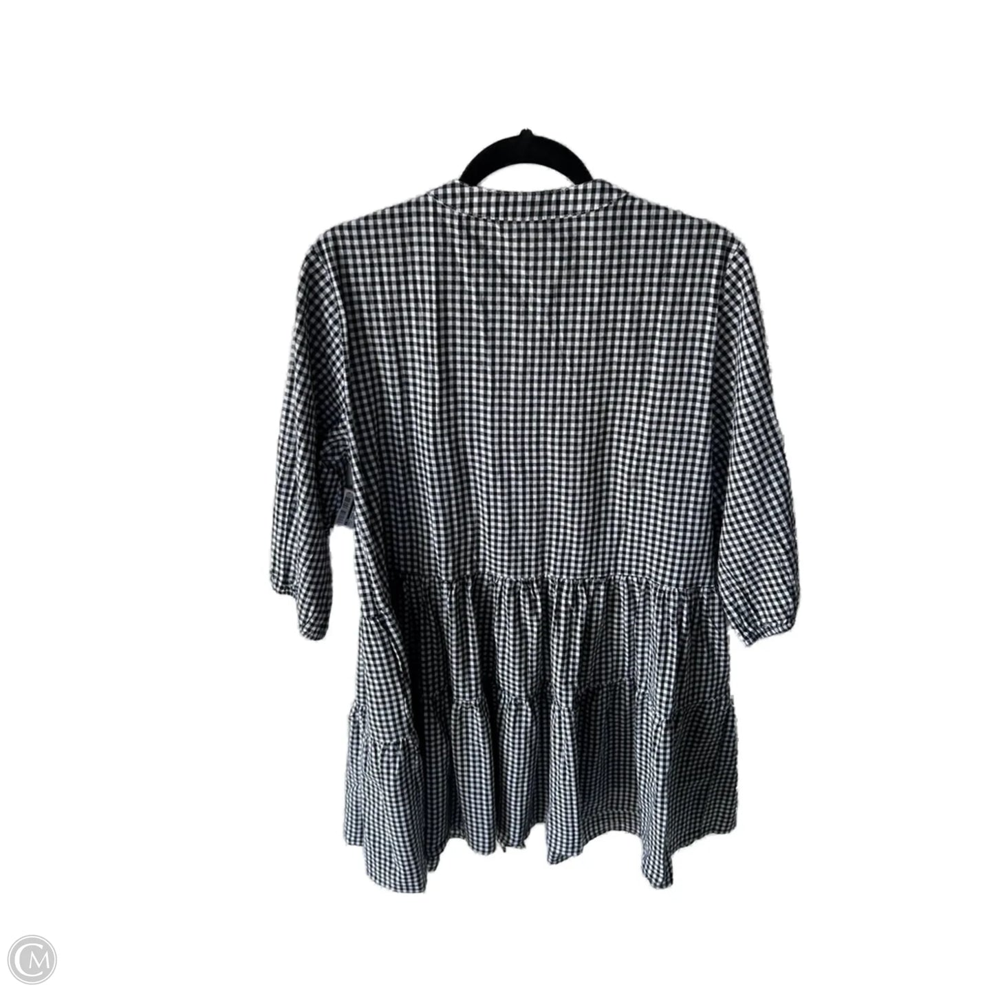 Dress Casual Short By Cme In Black & White, Size: L