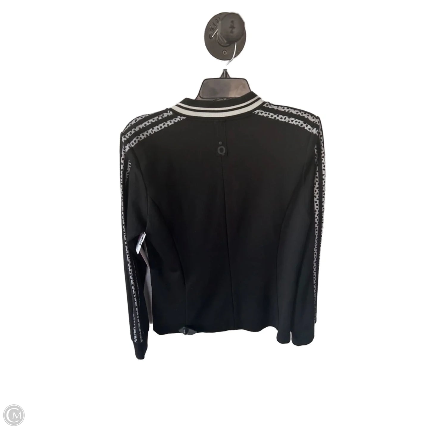 Blazer By Clothes Mentor In Black & Grey, Size: L