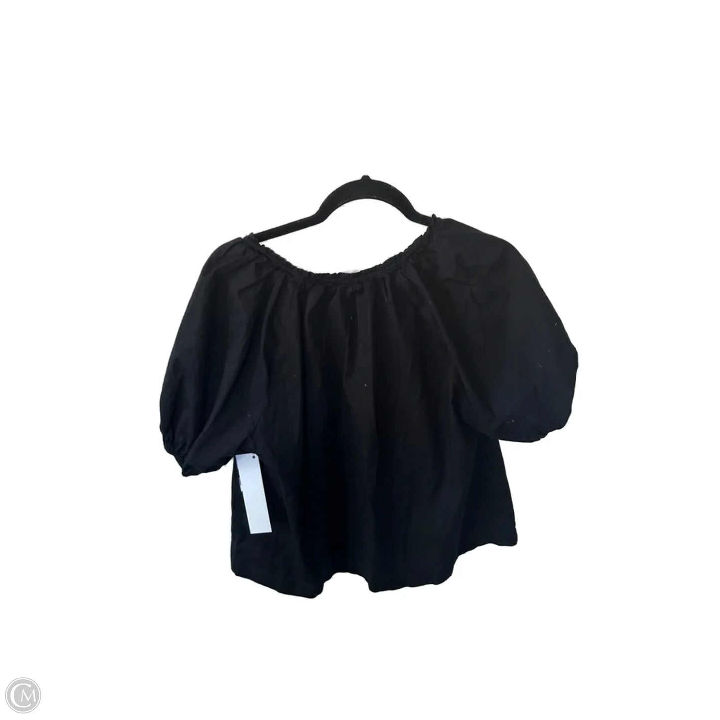 Top Short Sleeve By Old Navy In Black, Size: M