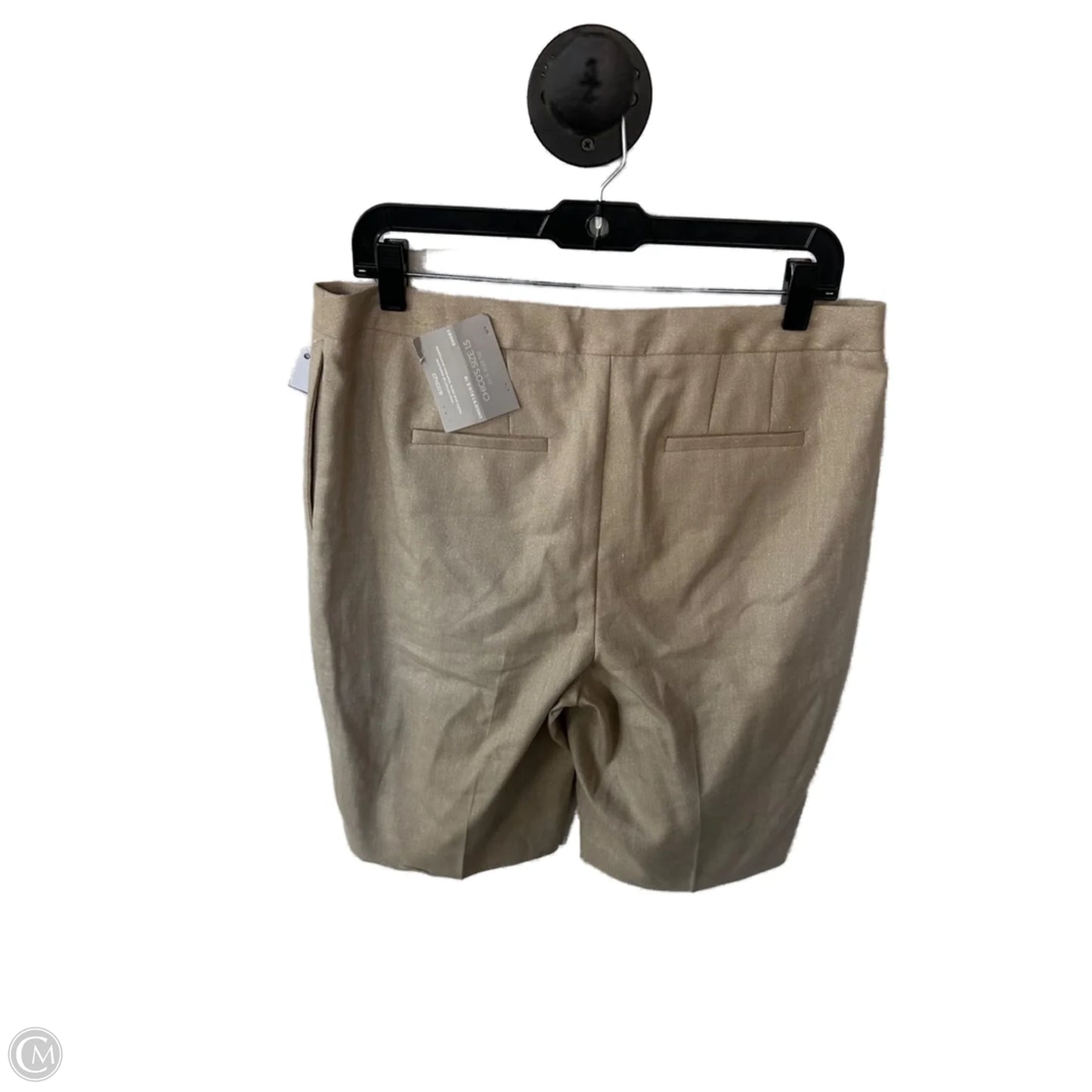 Shorts By Chicos In Tan, Size: 10