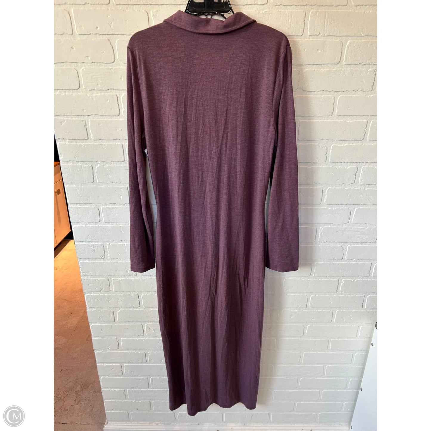 Dress Casual Maxi By Loft In Purple, Size: L