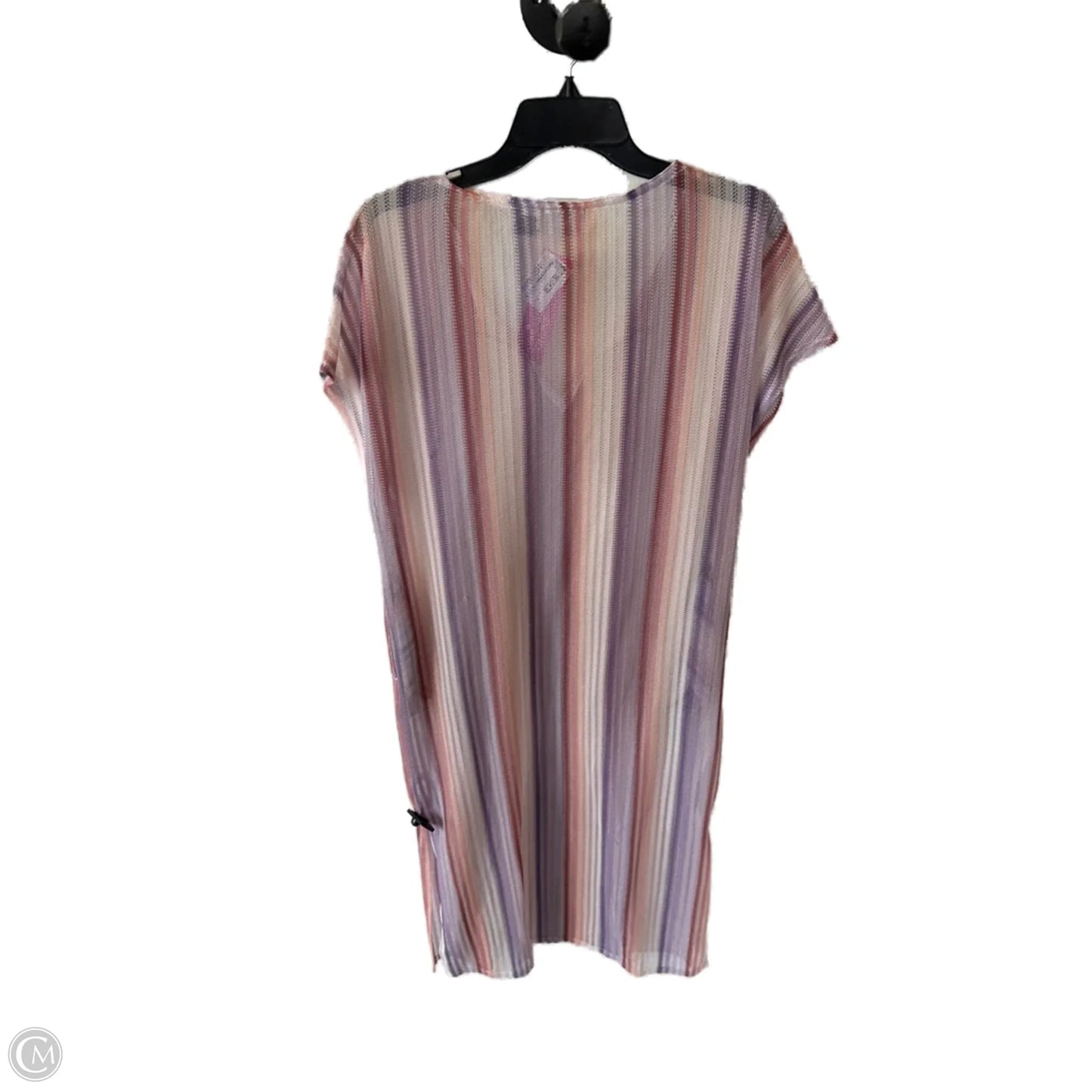 Swimwear Cover-up By Rachel Zoe In Pink & Purple, Size: M