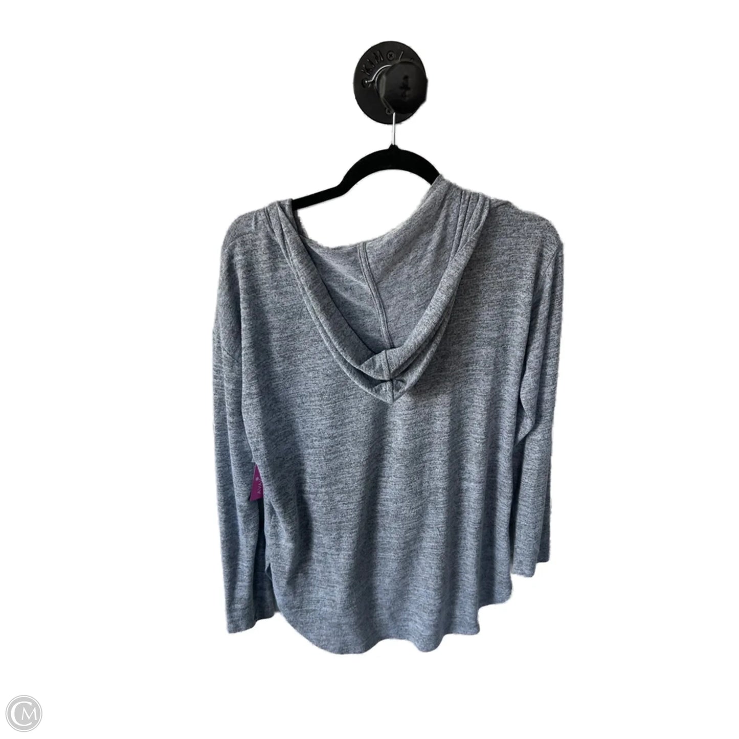 Top Long Sleeve By Banana Republic In Grey, Size: M