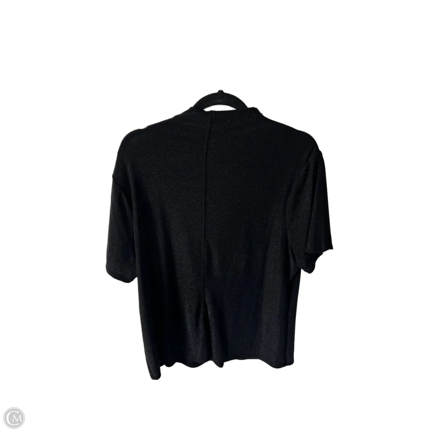 Top Short Sleeve By Worthington In Black, Size: Xxl
