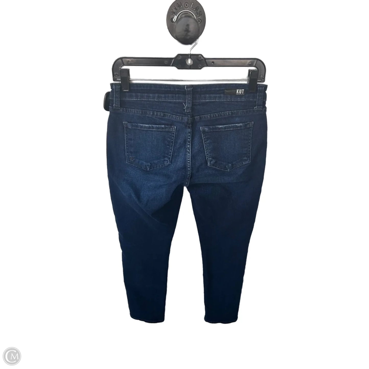 Jeans Boyfriend By Kut In Blue Denim, Size: 0p