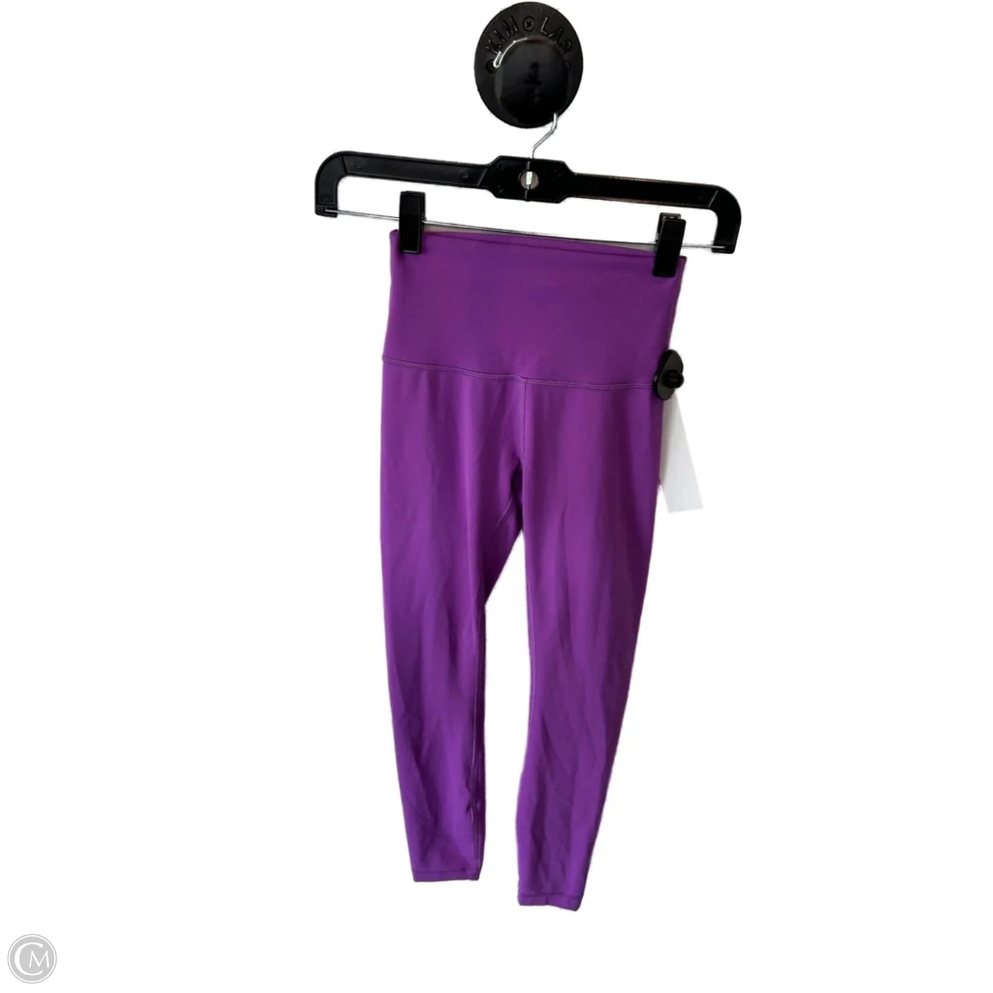 Athletic Leggings By Lululemon In Black & White, Size: 8