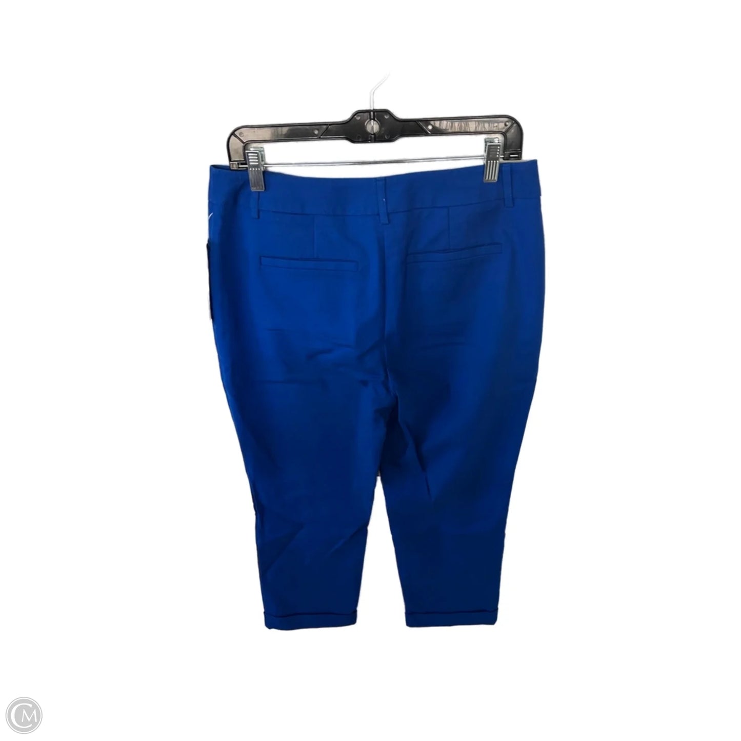 Pants Cropped By Chicos In Blue, Size: 6