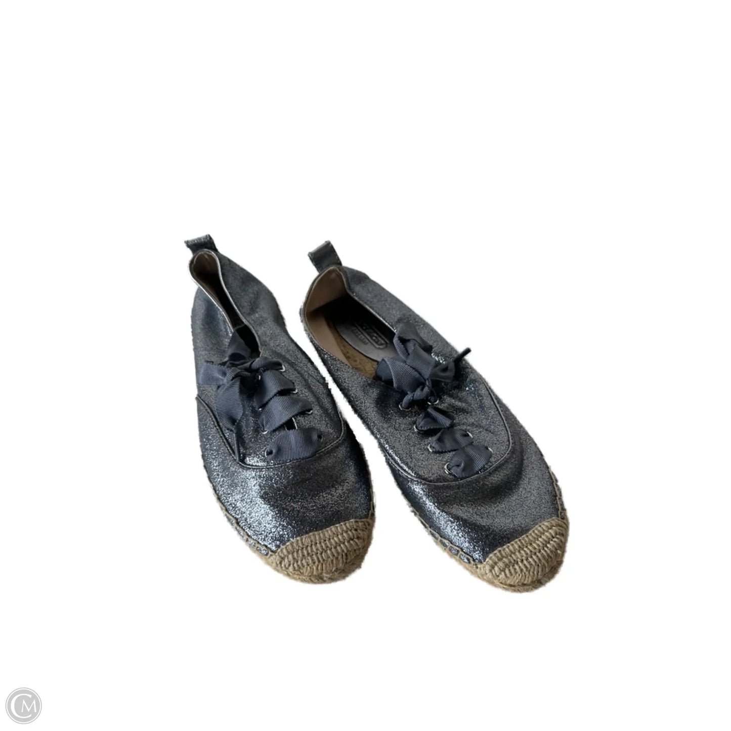 Shoes Designer By Coach In Blue & Tan, Size: 7.5