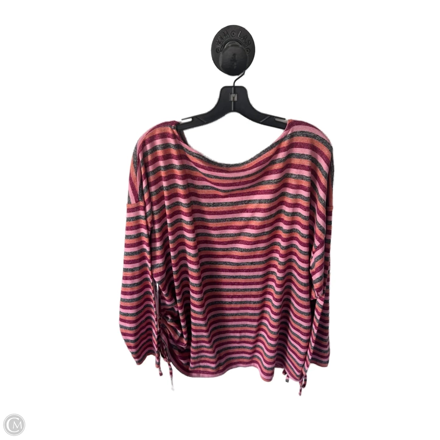 Top Long Sleeve By Lane Bryant In Pink, Size: 3x