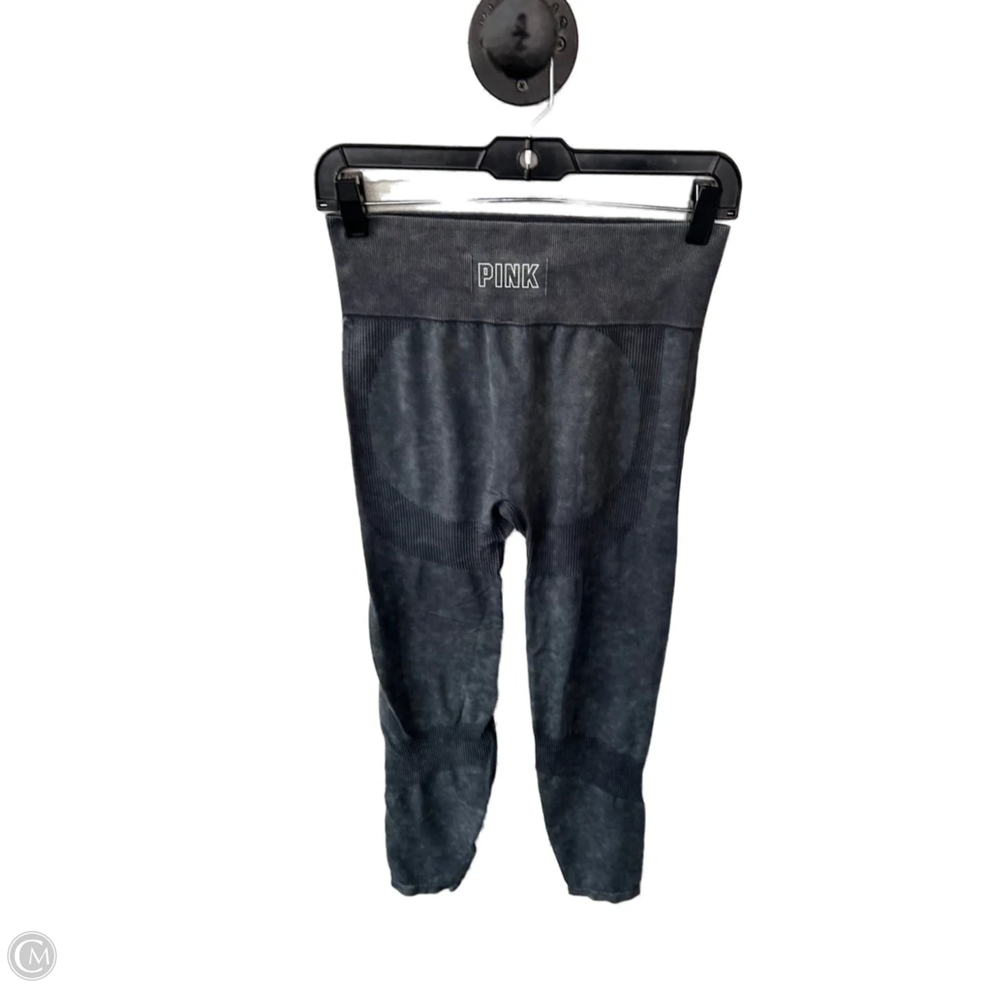 Athletic Leggings By Pink In Grey, Size: 8