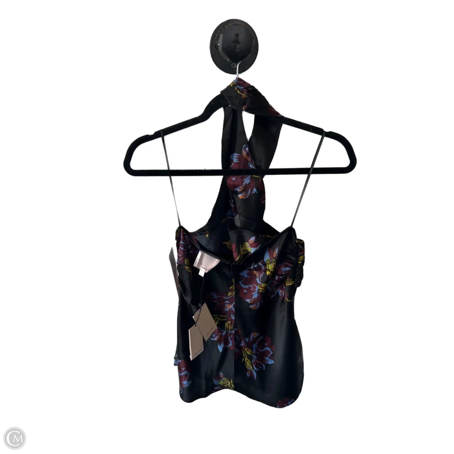 Top Sleeveless By Cma In Black & Blue, Size: S