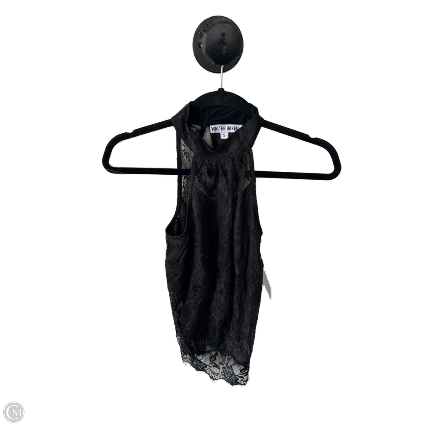 Top Sleeveless By Walter Baker In Black, Size: S