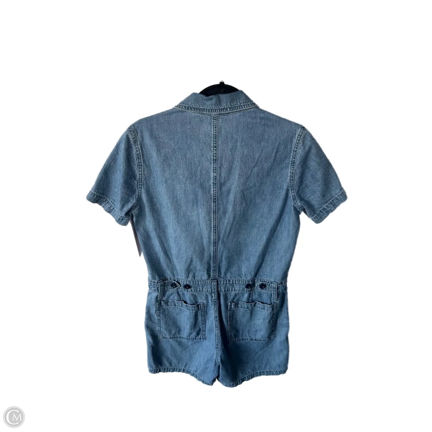 Romper By Lucky Brand In Blue Denim, Size: S