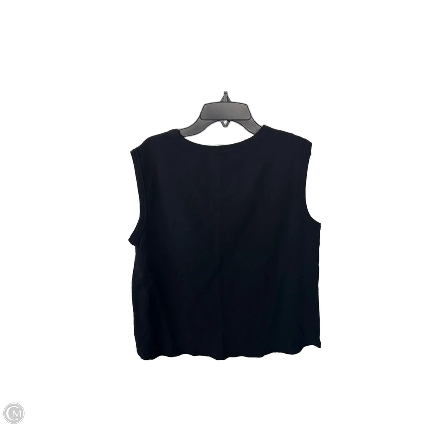 Top Sleeveless Basic By 7th Ray In Black, Size: M