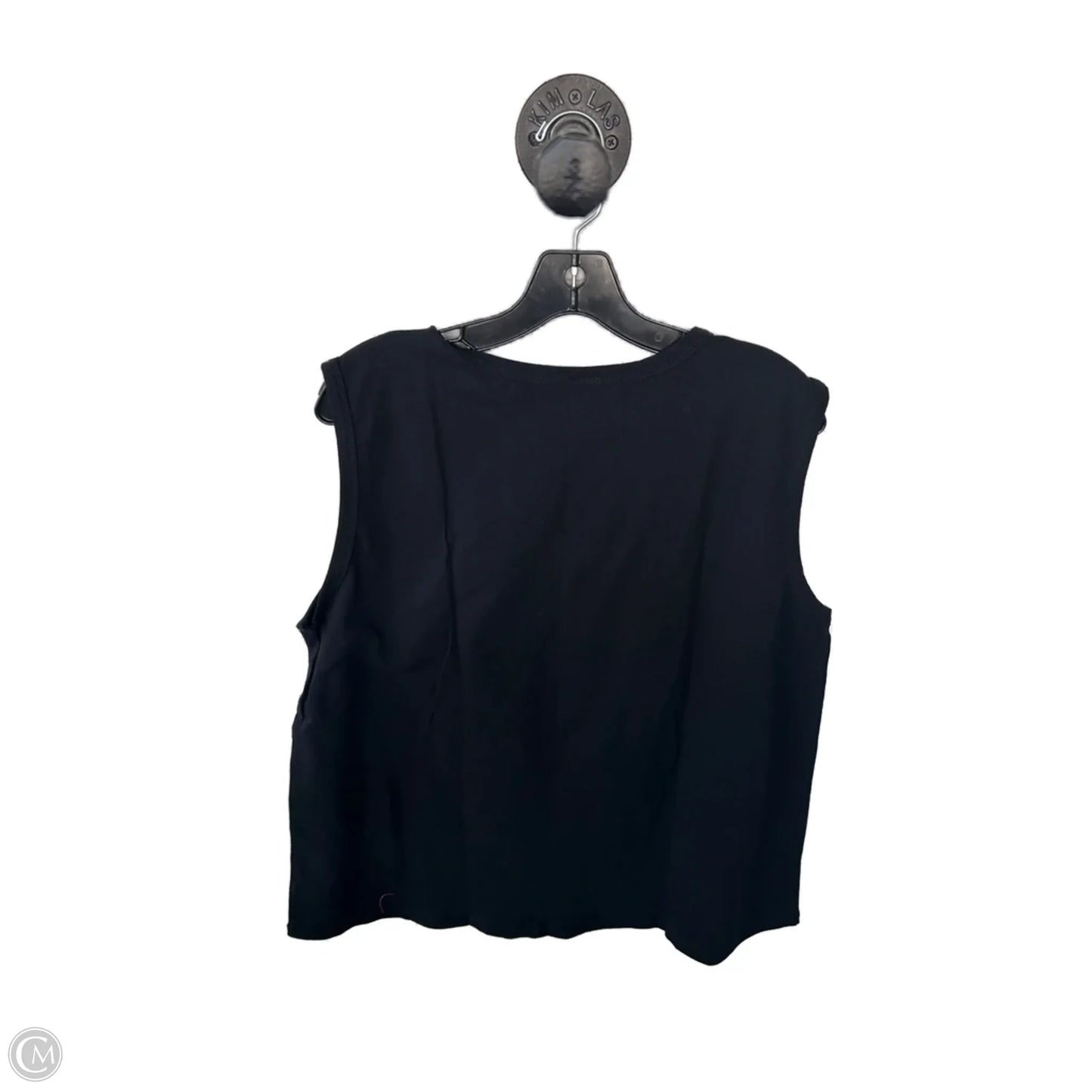 Top Sleeveless Basic By 7th Ray In Black, Size: Xl