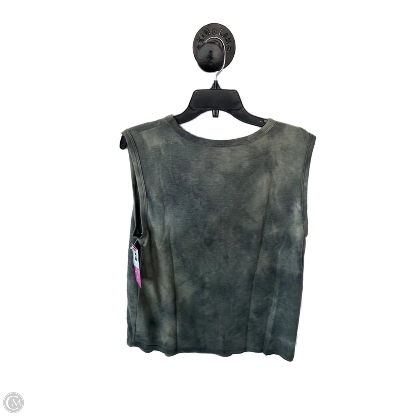 Top Sleeveless Basic By 7th Ray In Green, Size: Xl