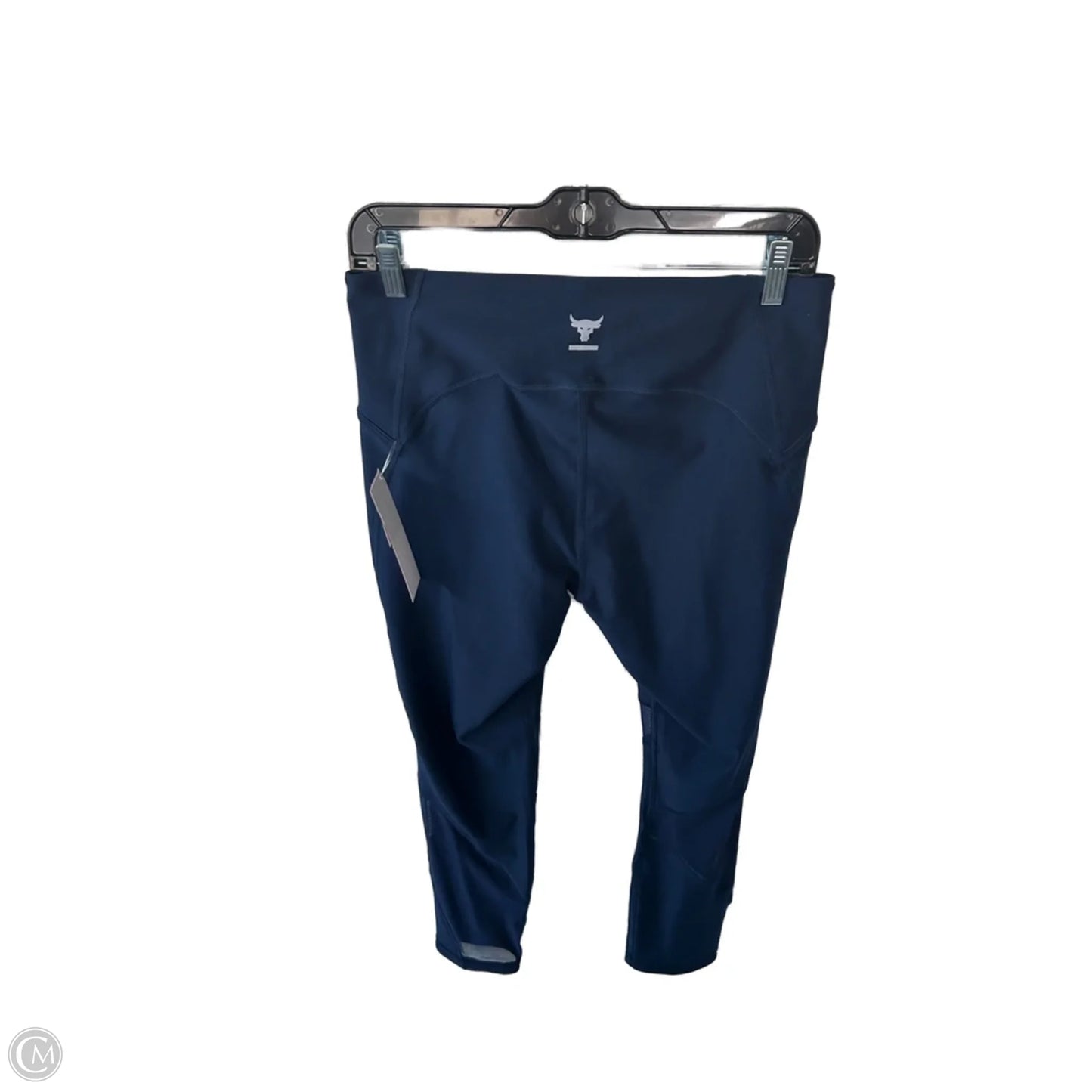 Athletic Leggings By Under Armour In Blue, Size: 12