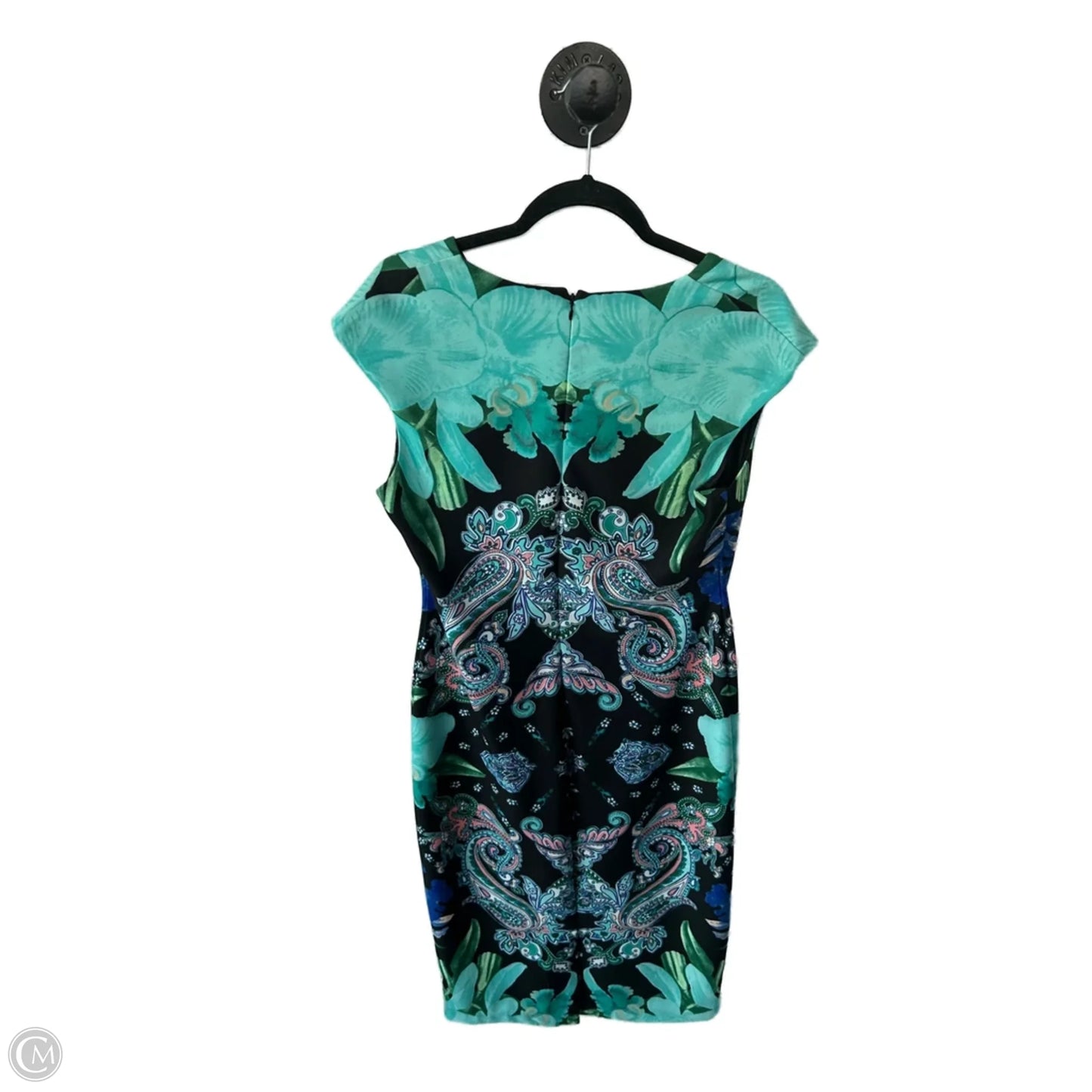 Dress Party Short By New York And Co In Black & Blue, Size: M