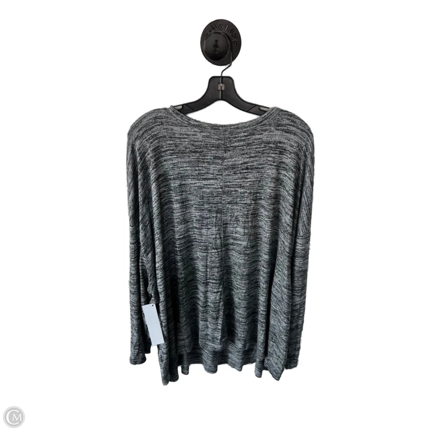 Top Long Sleeve Basic By Old Navy In Grey, Size: 4x
