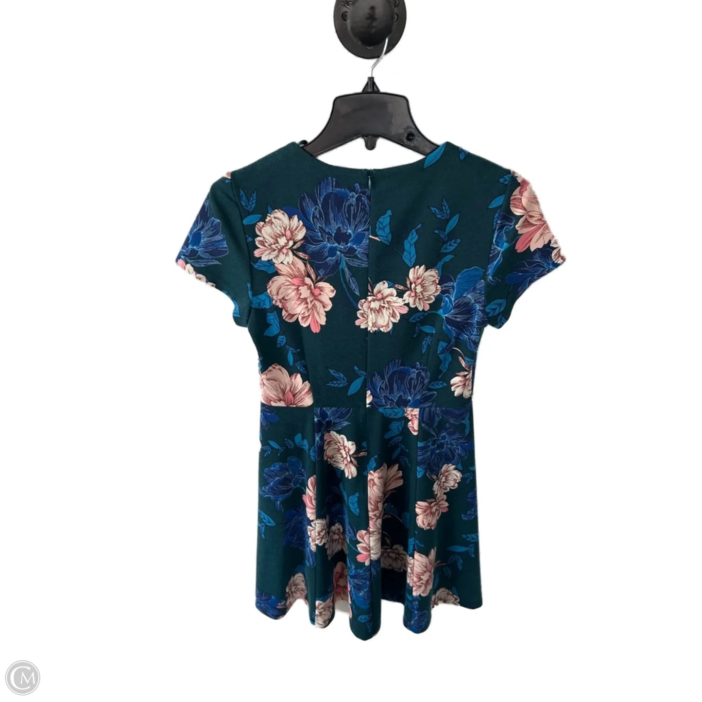 Dress Work By Eliza J In Green & Pink, Size: M