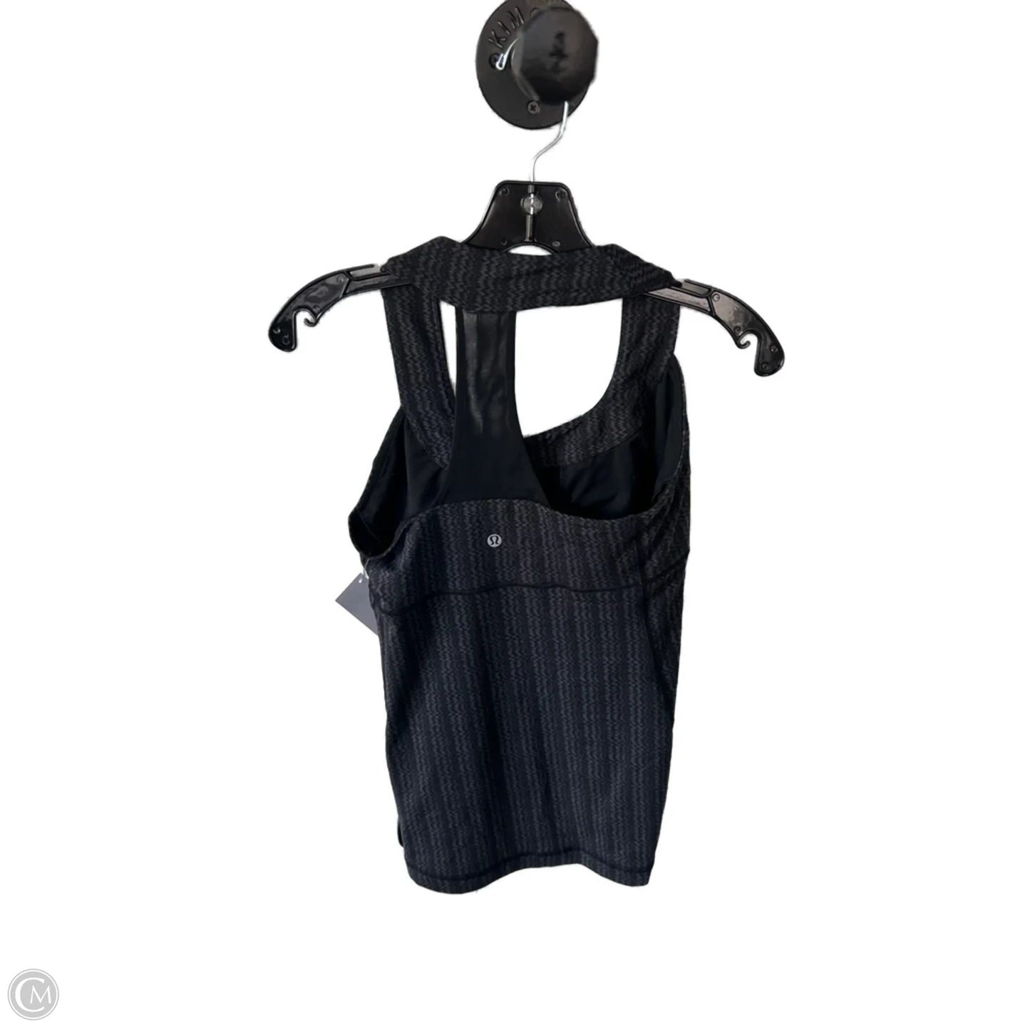 Athletic Tank Top By Lululemon In Black, Size: M