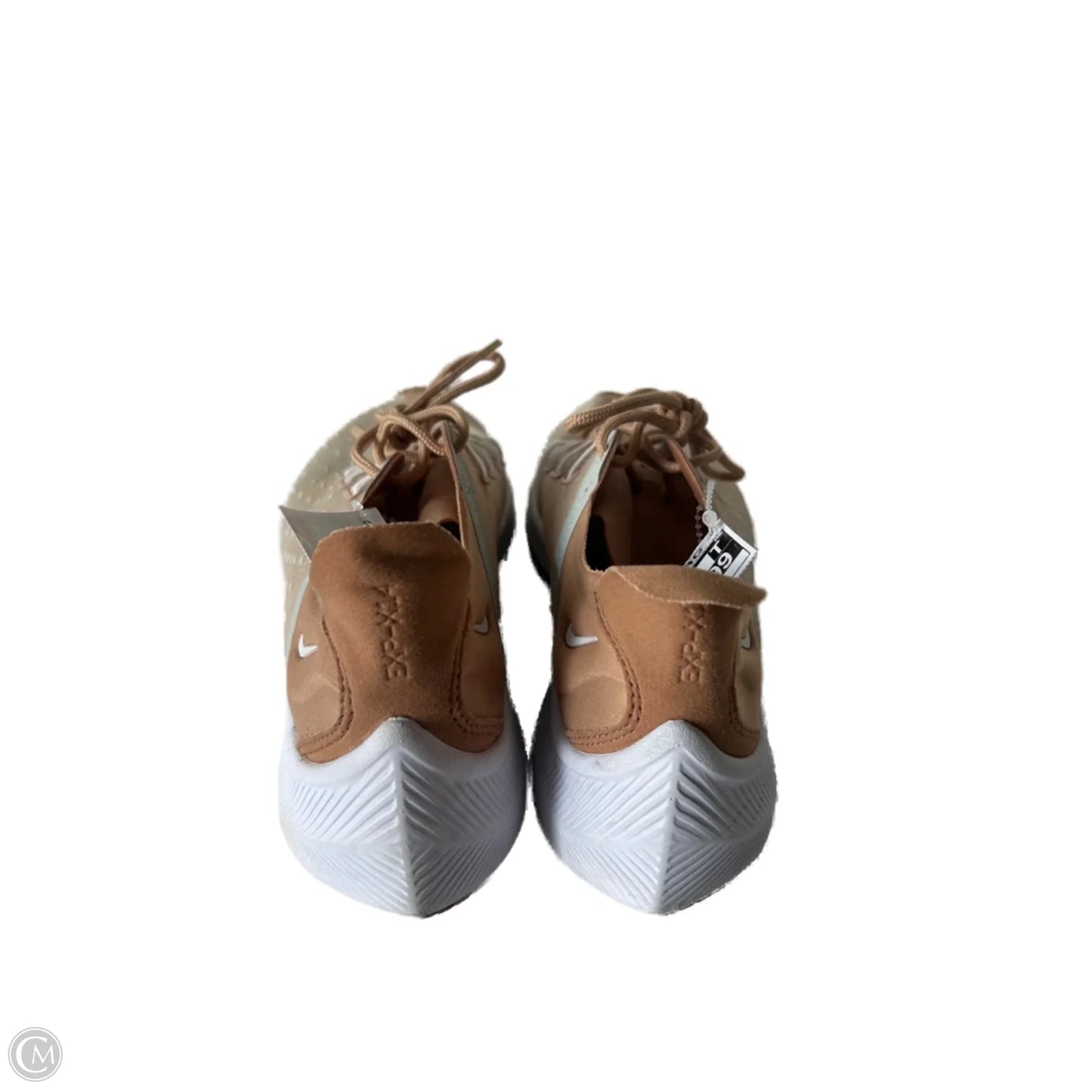 Shoes Athletic By Nike In Tan & White, Size: 6