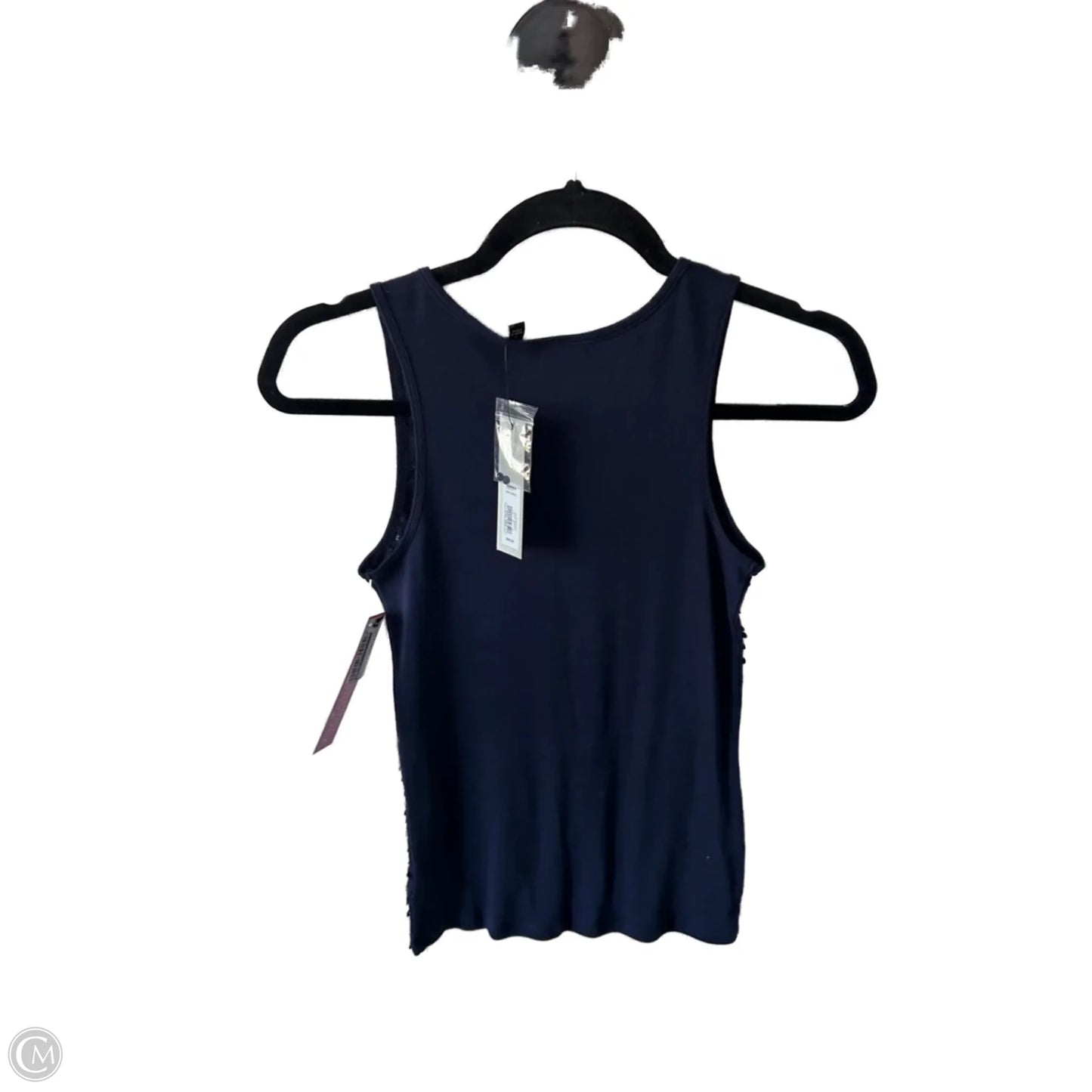 Top Sleeveless Basic By Apt 9 In Blue, Size: S