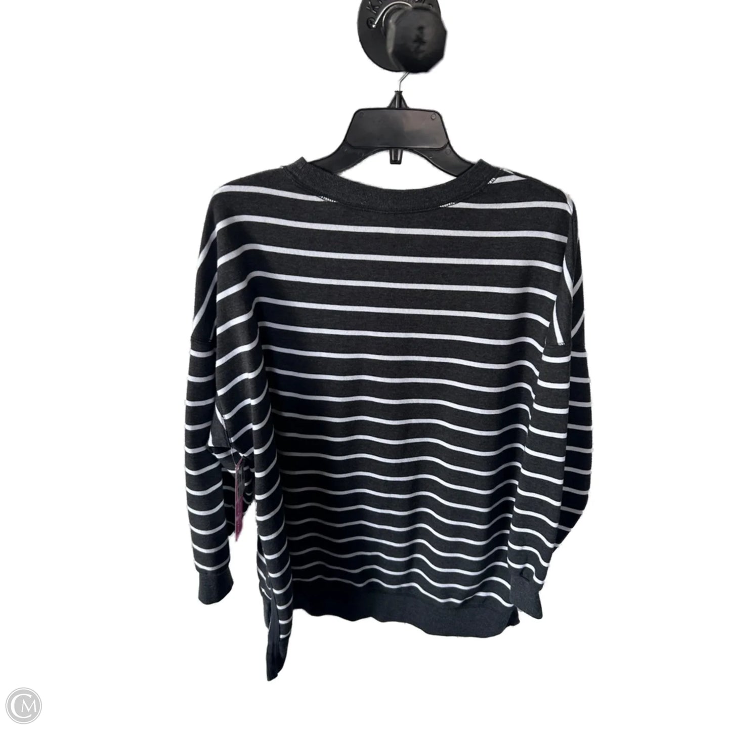 Sweatshirt Crewneck By Old Navy In Grey & White, Size: Xl