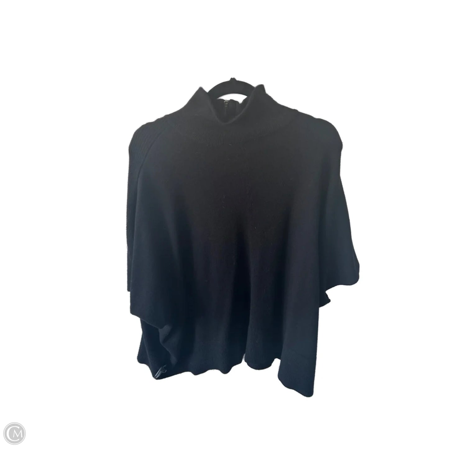 Sweater Short Sleeve By Rd Style In Black, Size: M