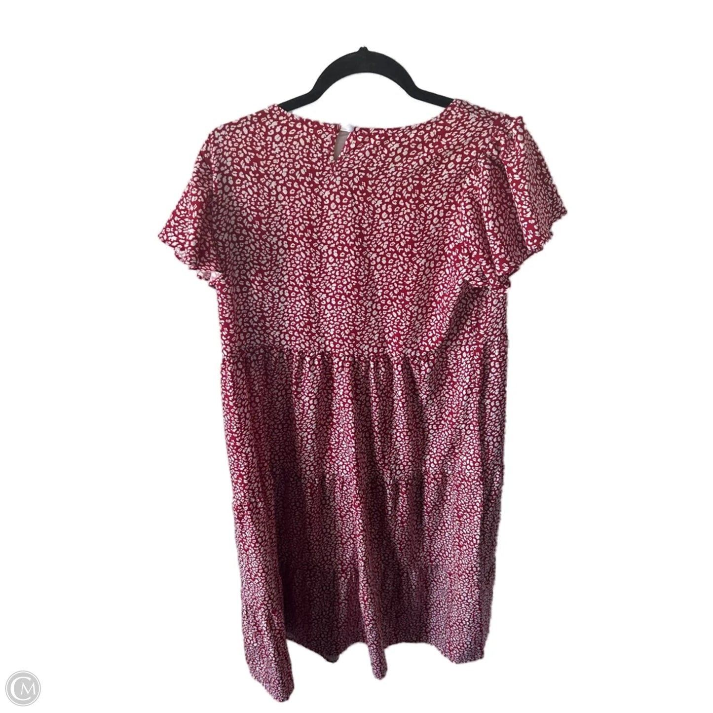 Dress Casual Maxi By Cme In Red & White, Size: M