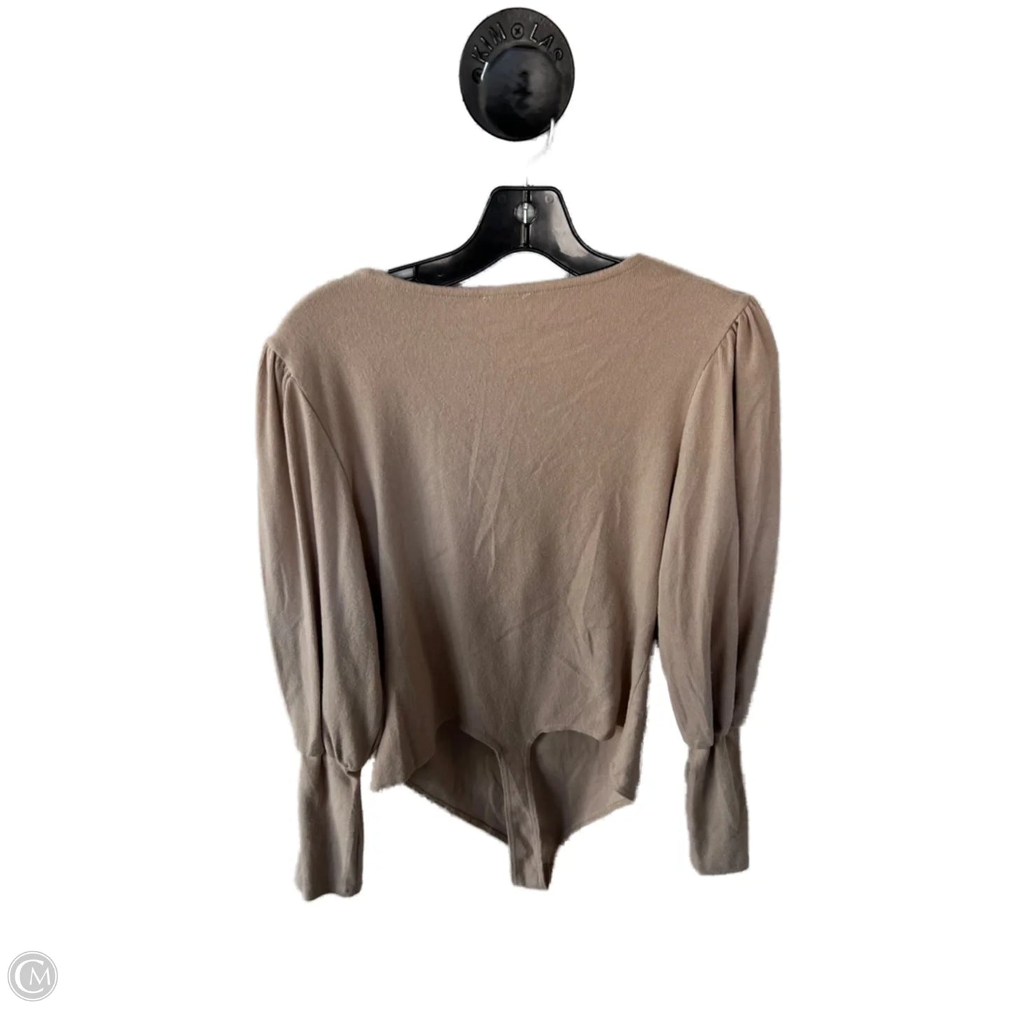 Bodysuit By Le Lis In Tan, Size: L