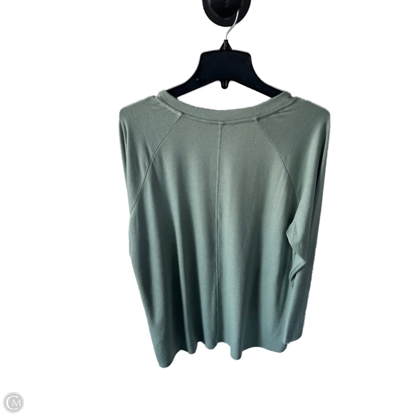 Top Long Sleeve Basic By Banana Republic In Green, Size: Xl