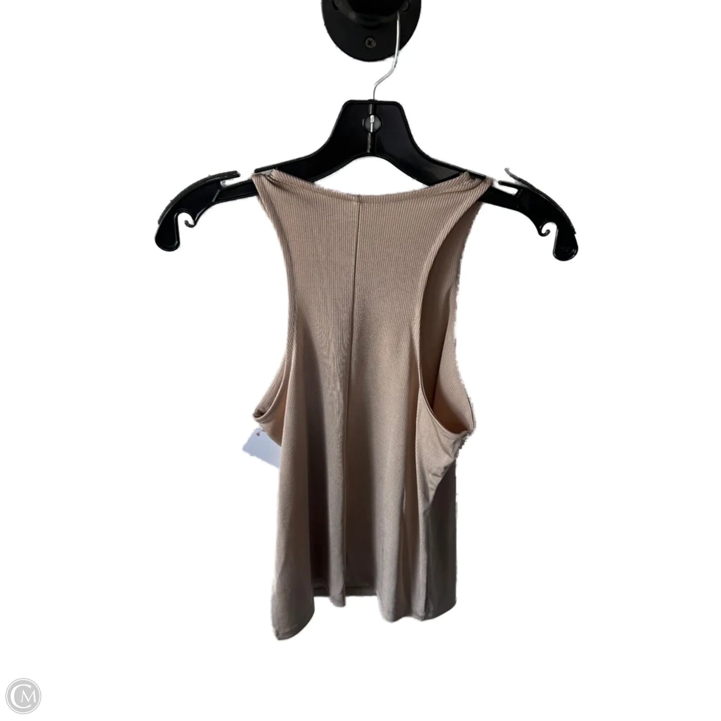 Top Sleeveless Basic By A New Day In Gold, Size: Xs