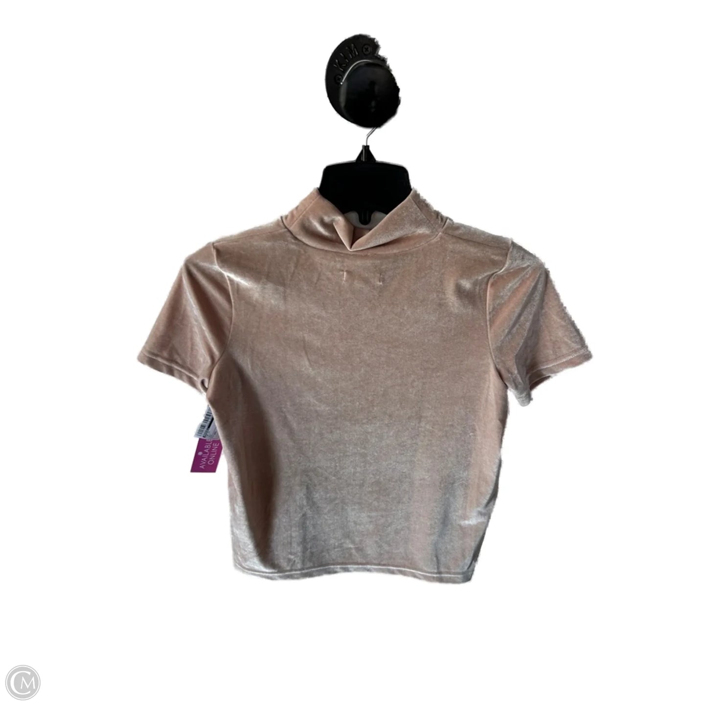 Top Short Sleeve By Madewell In Gold, Size: Xxs
