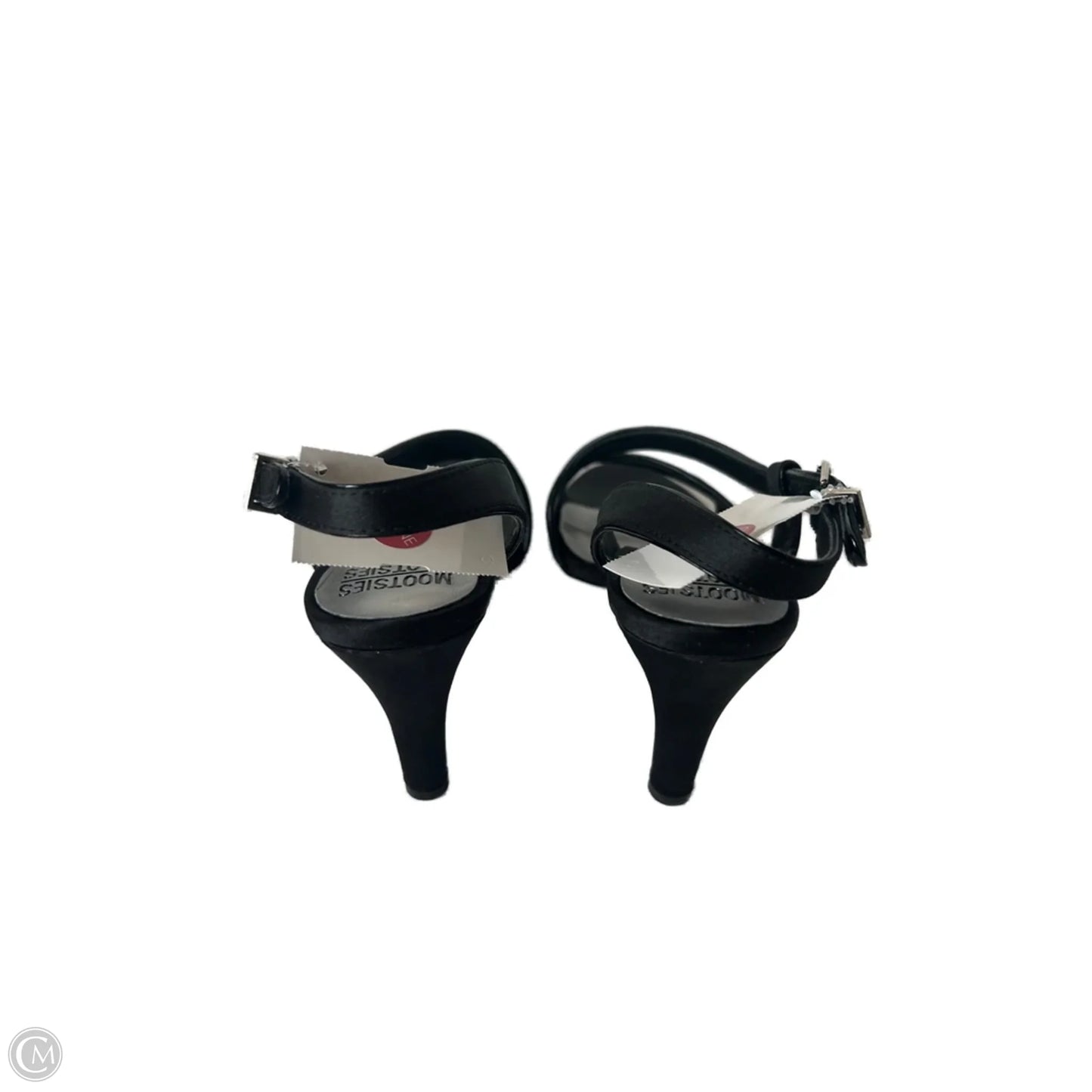 Sandals Heels Block By Mootsies Tootsies In Black, Size: 6
