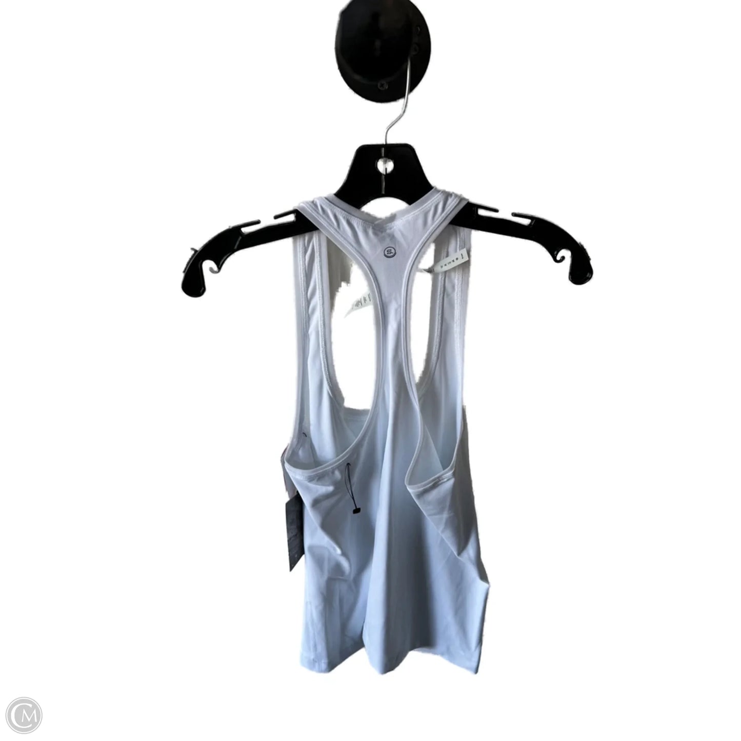Athletic Tank Top By Clothes Mentor In White, Size: M