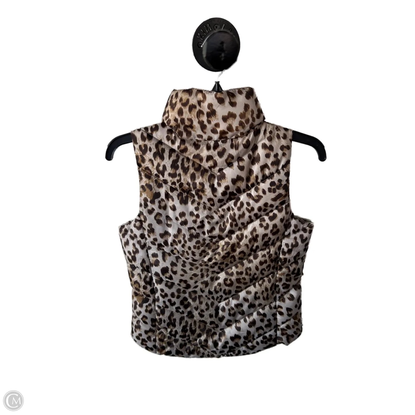 Vest Puffer & Quilted By So In Animal Print, Size: Xs