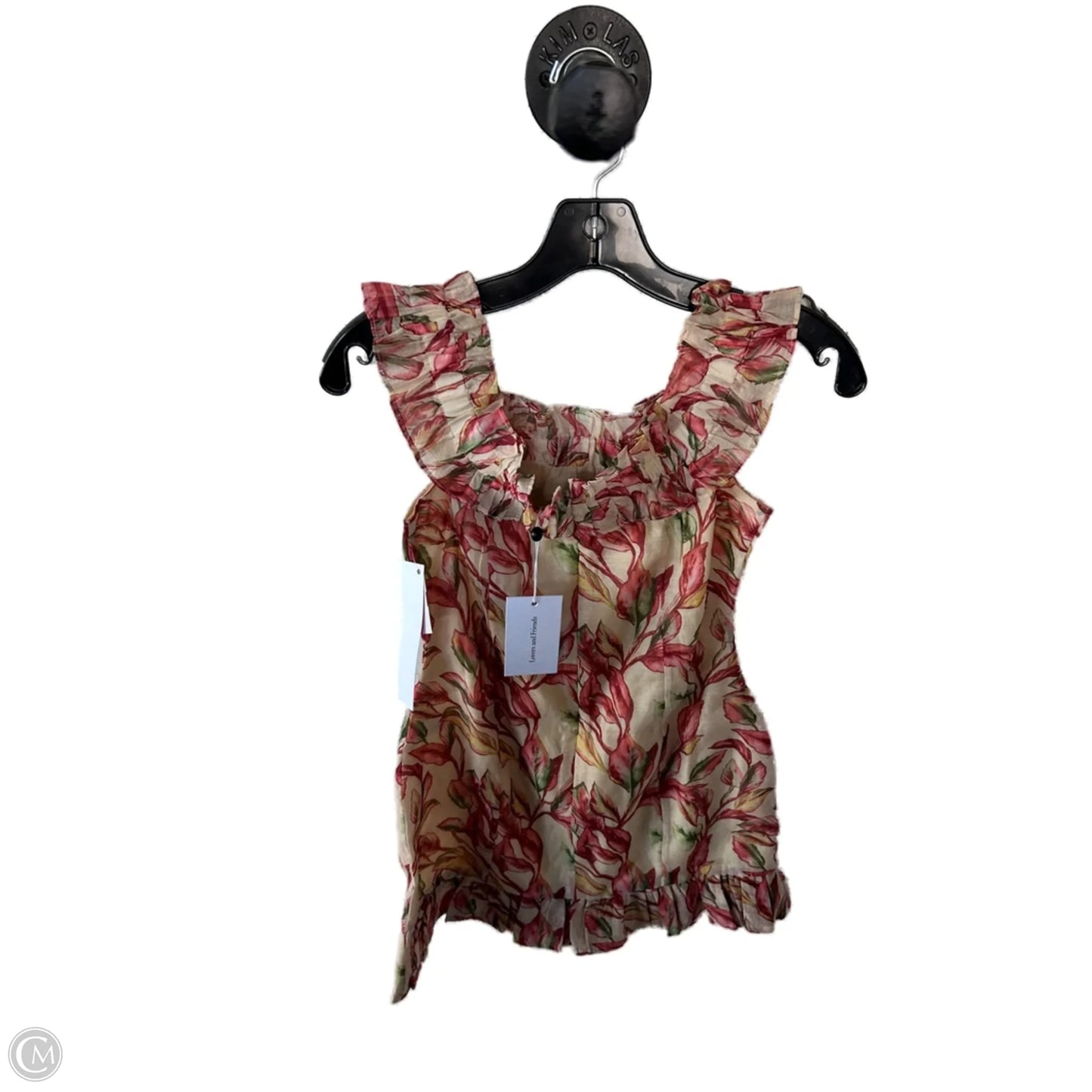 Dress Casual Short By Lovers & Friends In Red & Tan, Size: Xxs