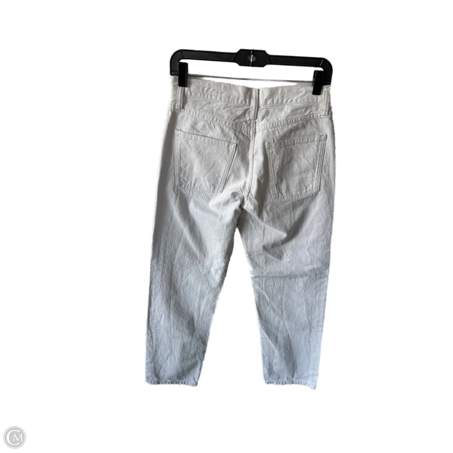 Jeans Wide Leg By Zara In Tan Denim, Size: 4