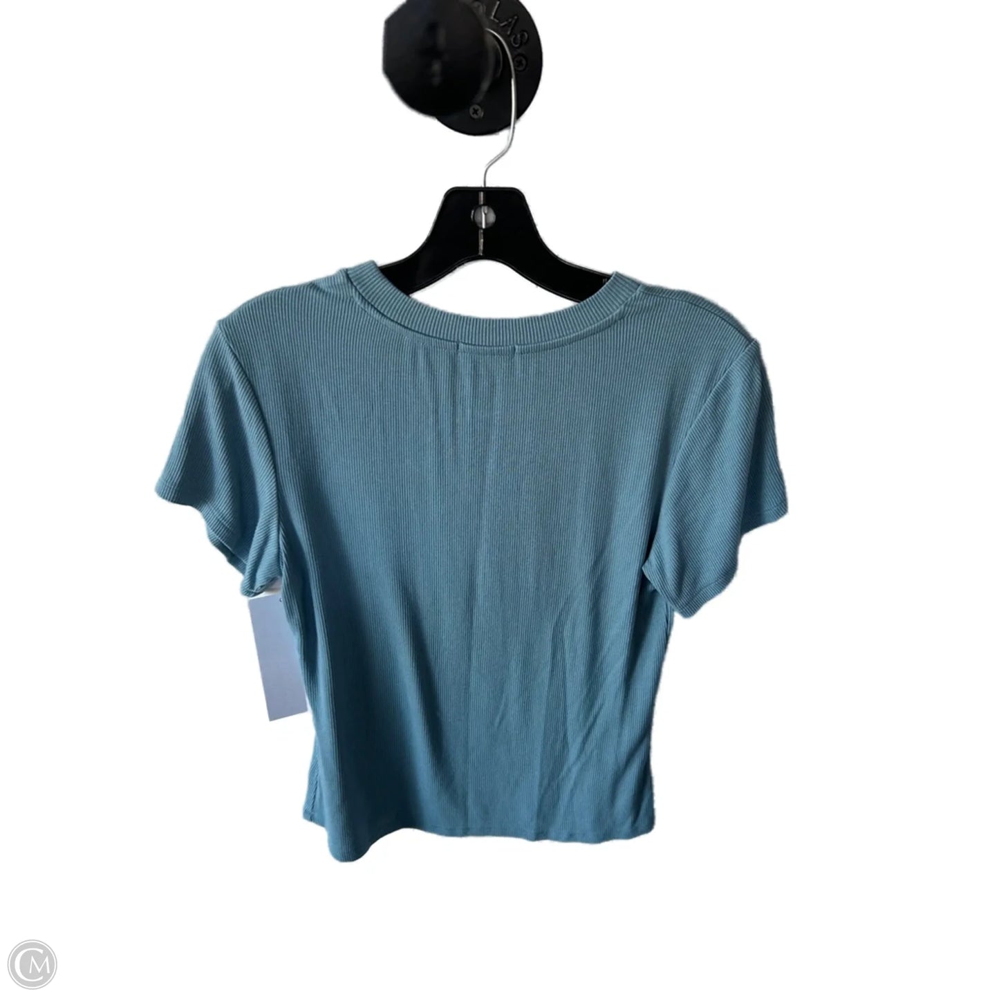 Top Short Sleeve Basic By Sweet Romeo In Blue, Size: S