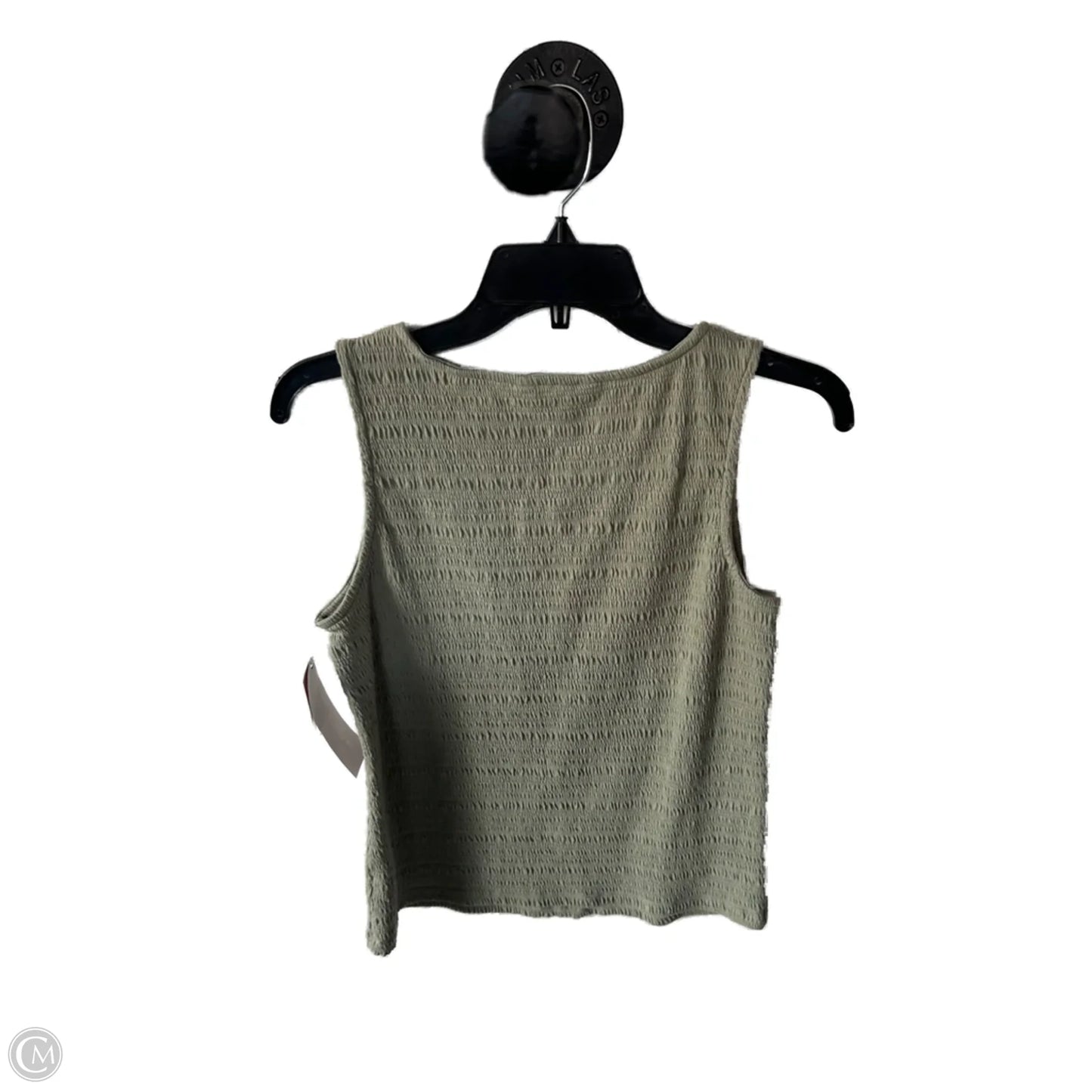 Top Sleeveless By Croft And Barrow In Green, Size: S
